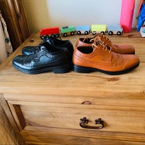 Cute dressy boys shoes - 2 pairs